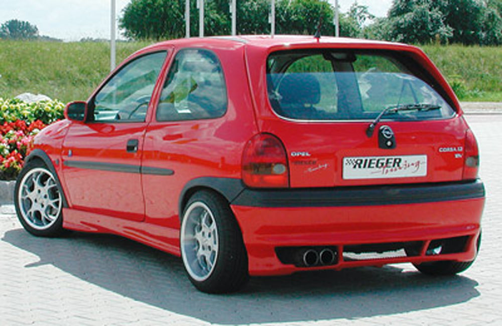 Rieger 00058816 Opel Corsa B Rear Diffuser
