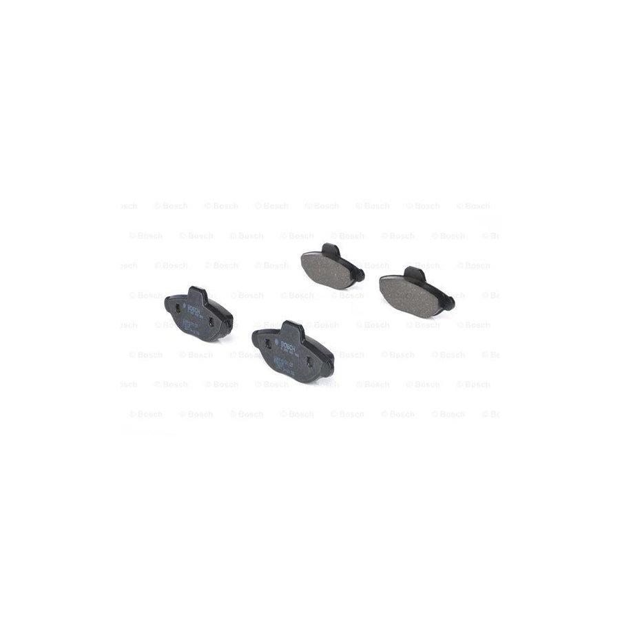 Bosch 0986460968 Brake Pad Set For Fiat Cinquecento With Anti Squeak Plate BP537