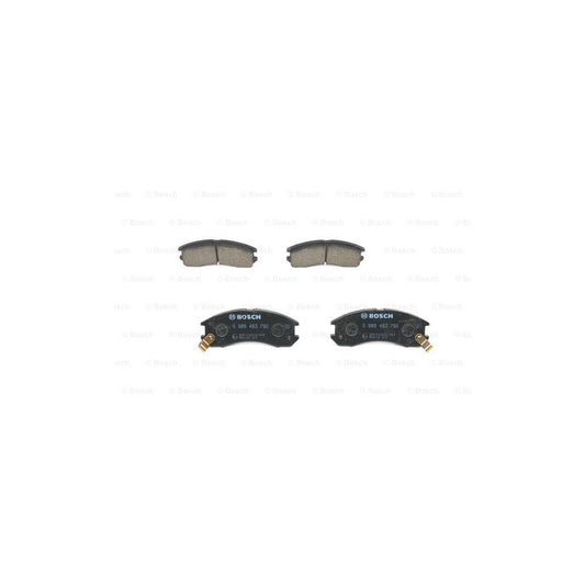 Bosch 0986493790 Brake Pad Set With Acoustic Wear Warning BP802