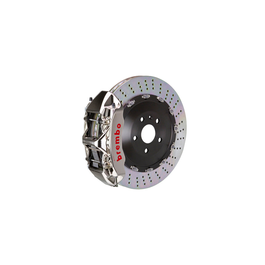 Brembo 1N1.9507AR Audi Q7 Front GT-R 6-Pistons Drilled 2-piece Big Brake Kit 405x34mm | Duco Car Parts UK Car Parts