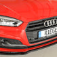 Rieger 00088173 Audi B9 F5 Front Splitter (A5 & S5) - Glossy Black