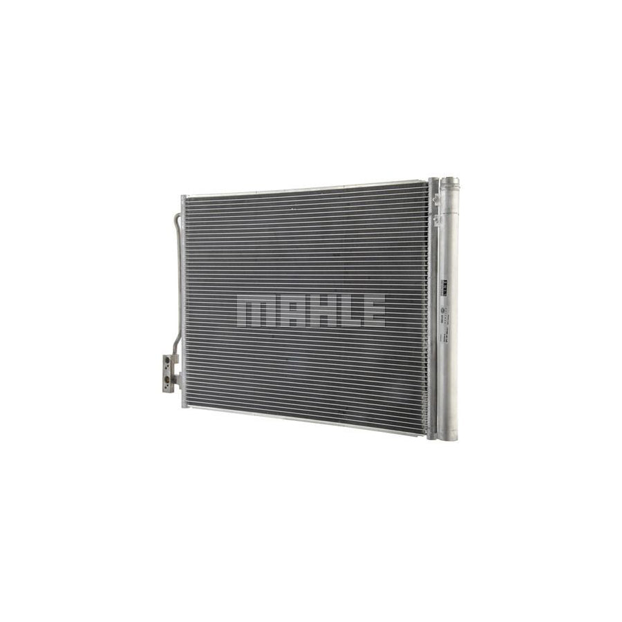MAHLE ORIGINAL AC 67 000P Air conditioning condenser for BMW 5 Series without gasket / seal, with dryer