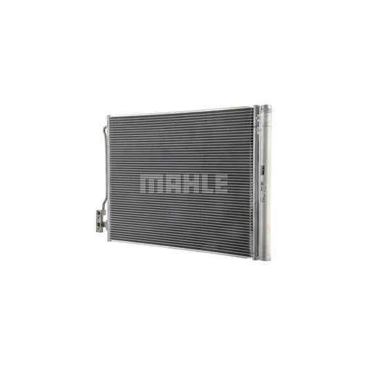 MAHLE ORIGINAL AC 67 000P Air conditioning condenser for BMW 5 Series without gasket / seal, with dryer