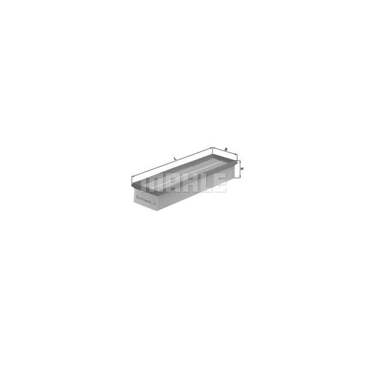 MAHLE ORIGINAL LX 617 Air Filter Filter Insert