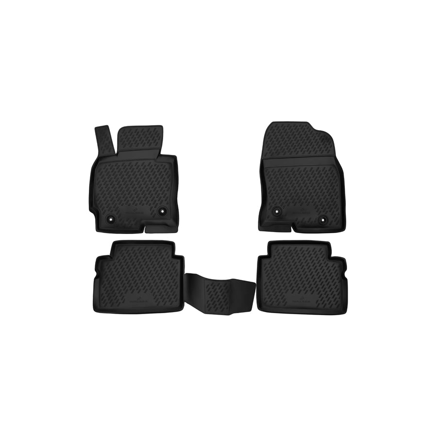 WALSER Tailored, XTR 75105 Floor mat set Front and Rear