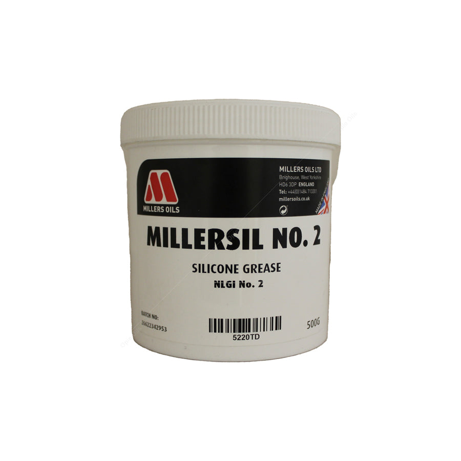 Millers Oils Millersil 2 Non-Melting Silicone Grease