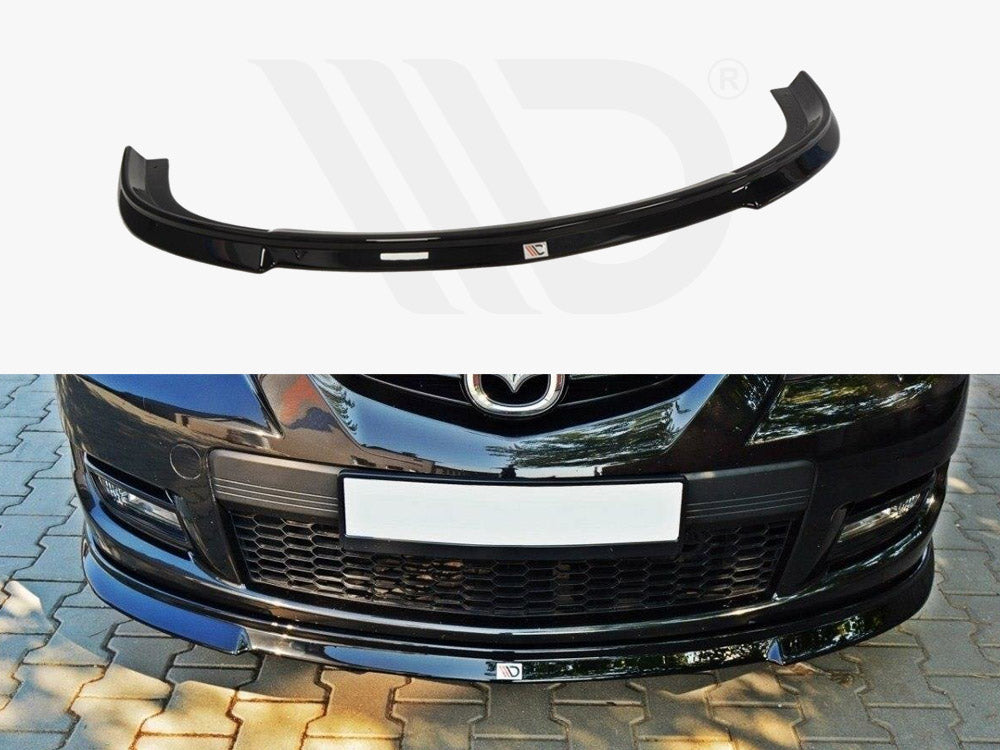 Maxton Design MA-3-MPS-1-FD1T Front Splitter Mazda 3 Mps MK1 | Duco Car Parts UK Car Parts