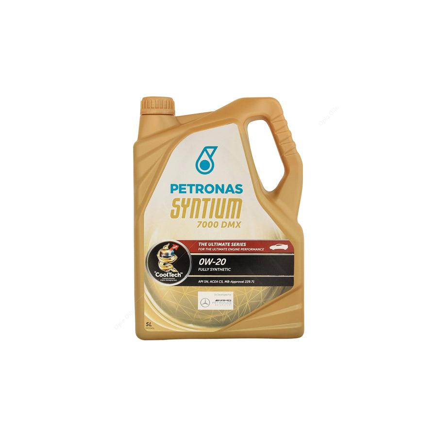 PETRONAS Syntium 7000 DMX 0W-20 Fully Synthetic Car Engine Oil 5l
