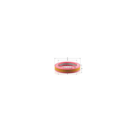 MANN-FILTER C 3383 Air Filter Filter Insert