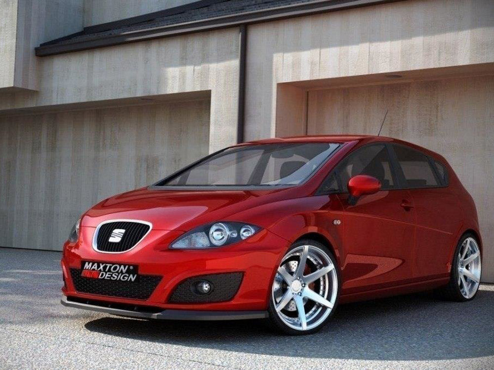 Maxton Design SE-LE-2F-FD1T Front Splitter Seat Leon Fits | Duco Car Parts UK Car Parts