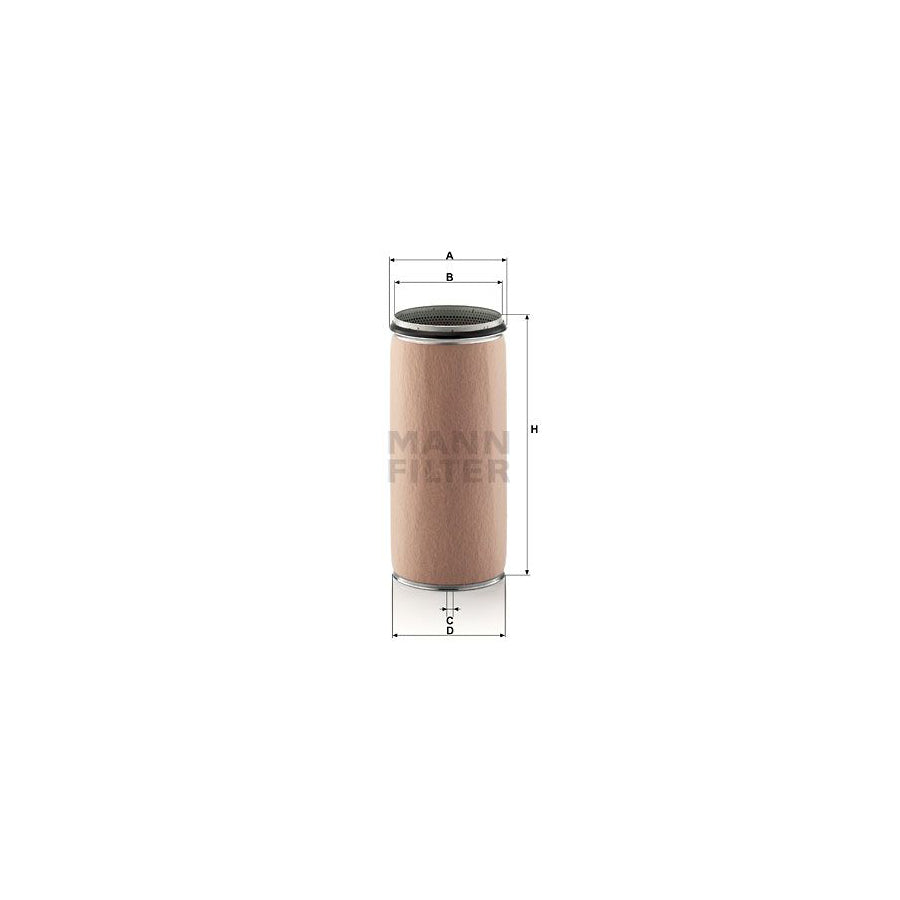 MANN-FILTER HU 712 x Oil Filter Filter Insert