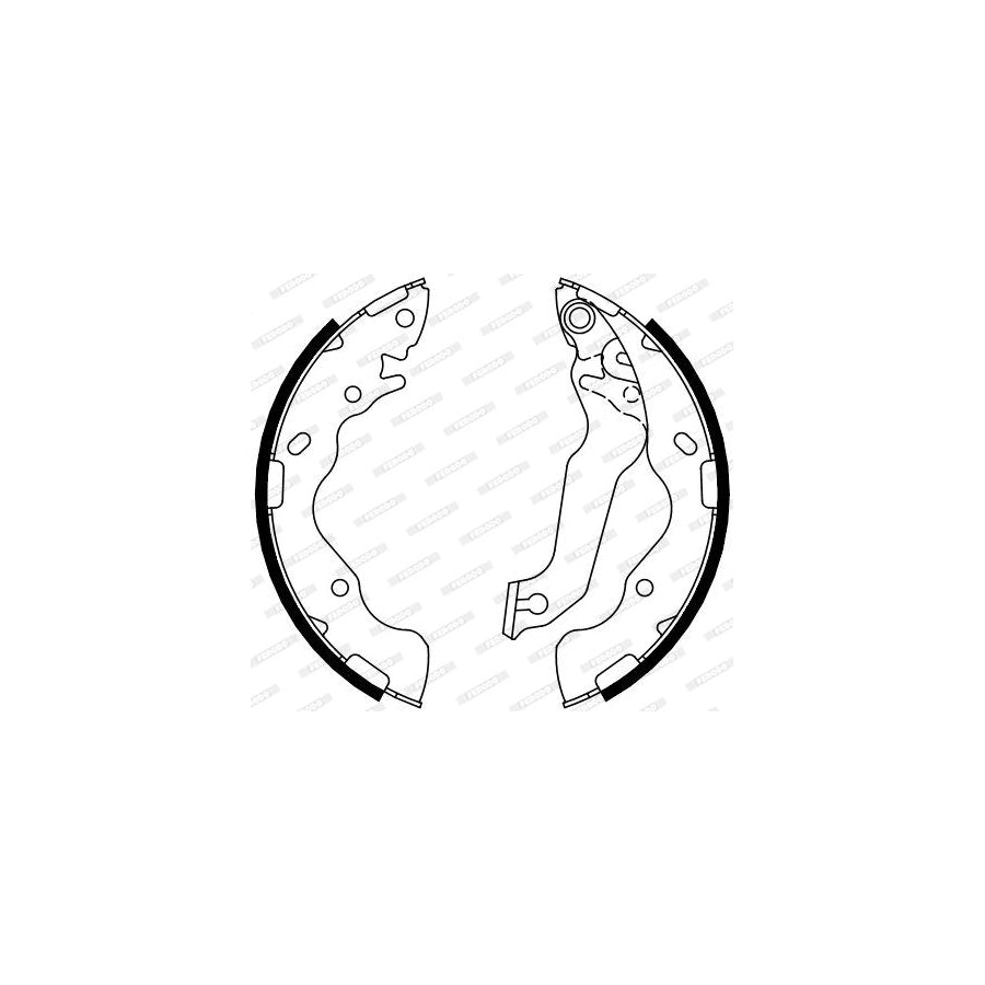 FERODO PREMIER FSB4098 Brake Shoe Set