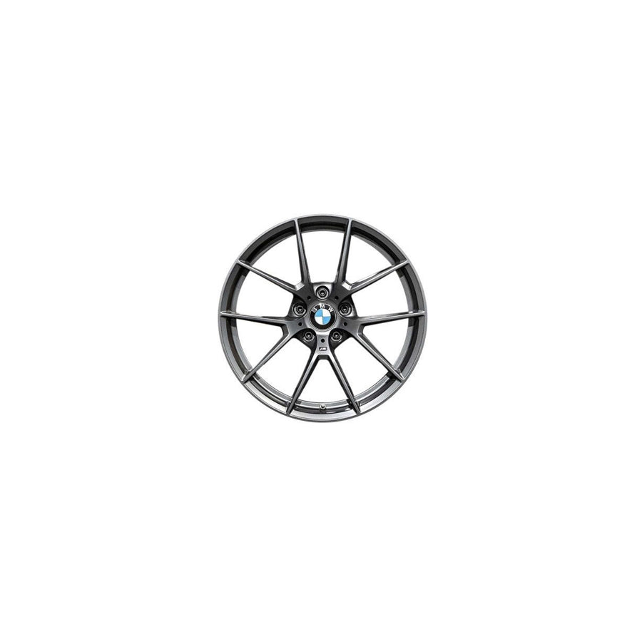 Genuine BMW F80 F82 19' Y-spoke 763M Orbit Grey Matte Front Wheel (M3 & M4)