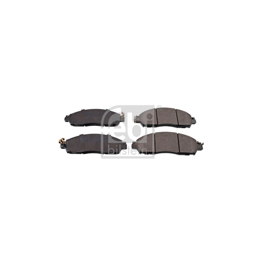 Febi Bilstein 170382 Brake Pad Set Front Axle With Acoustic Wear Warning