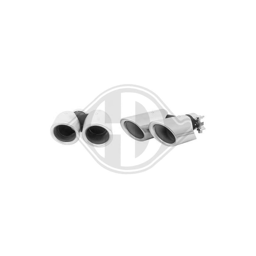 DIEDERICHS HD Tuning 4203000 Exhaust tip for PORSCHE Macan (95B) 63 mm, 270mm
