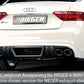 Rieger 00099895 Audi B8 B81 S5 Rear Diffuser
