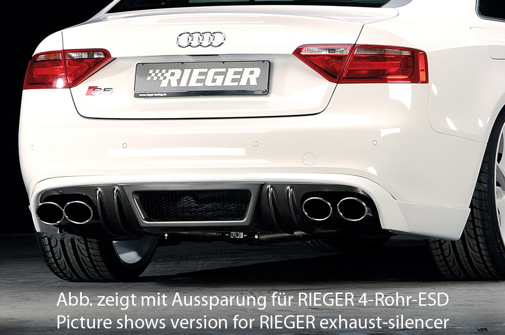 Rieger 00099895 Audi B8 B81 S5 Rear Diffuser