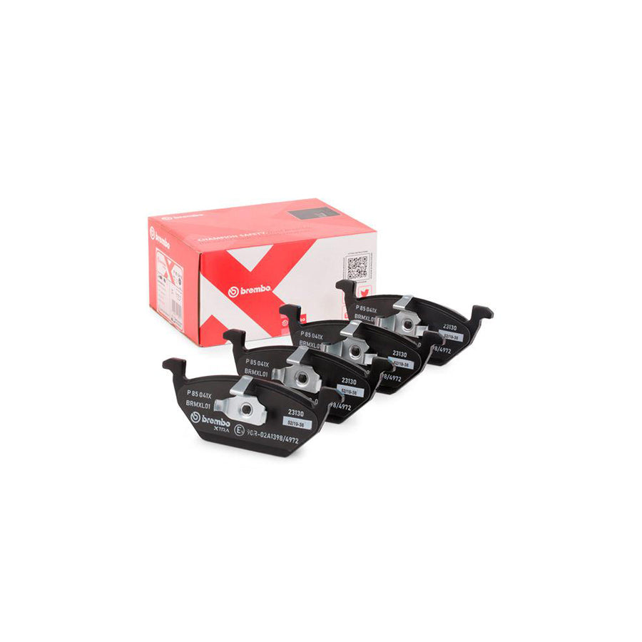 Brembo P 85 041X Brake Pad Set Excl Wear Warning Contact