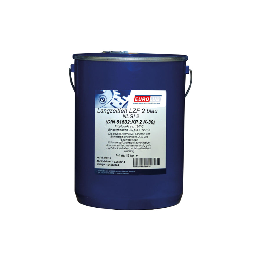 EUROLUB Langzeitfett, LZF 2 Blau 719005 Anti-friction Bearing Grease | Duco Car Parts UK Car Parts