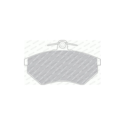 Ferodo Premier Fdb774C Brake Pad Set Not Prepared For Wear Indicator With Brake Caliper Screws