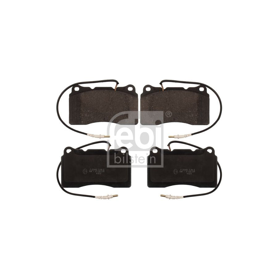 Febi Bilstein 116167 Brake Pad Set Front Axle Incl Wear Warning Contact