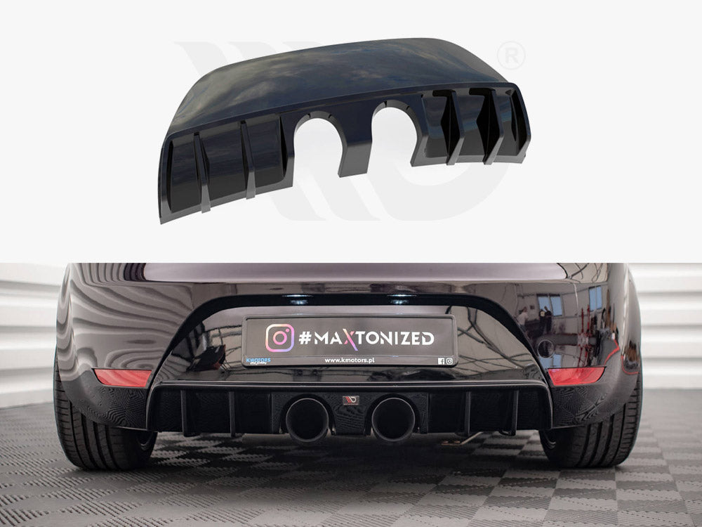 Maxton Design SE-LE-2F-CU-RS1T Rear Valance Seat Leon 2 Cupra / Fr | Duco Car Parts UK Car Parts