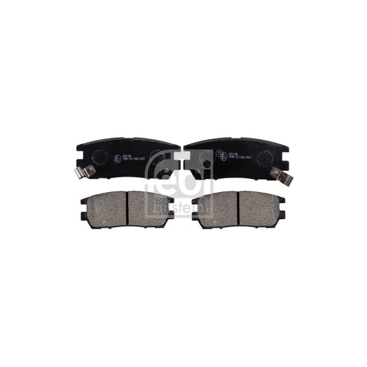 Febi Bilstein 170239 Brake Pad Set Rear Axle With Acoustic Wear Warning