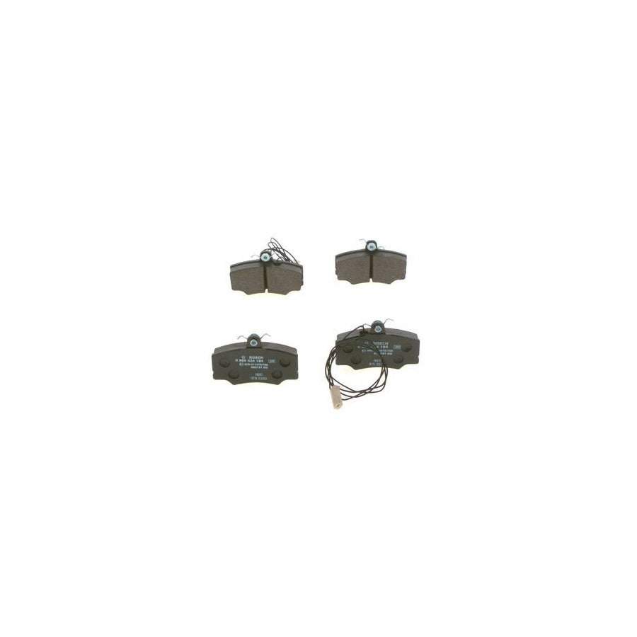 Bosch 0986424184 Brake Pad Set For Alfa Romeo 33 With Integrated Wear Sensor BP083