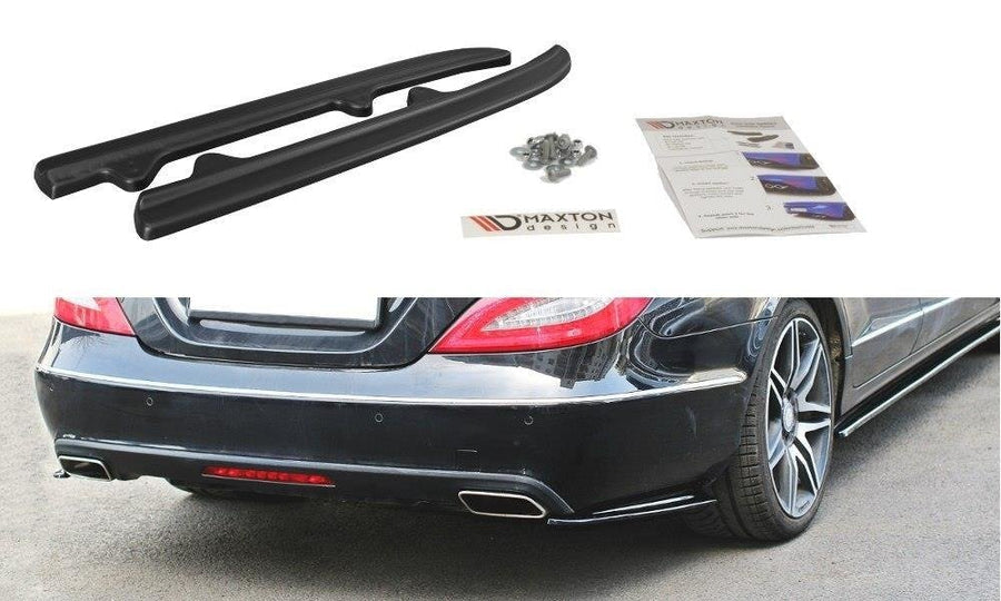 Maxton Design ME-CLS-218F-RSD1T Rear Side Splitters Mercedes Benz CLS-Class C218 | Duco Car Parts UK Car Parts