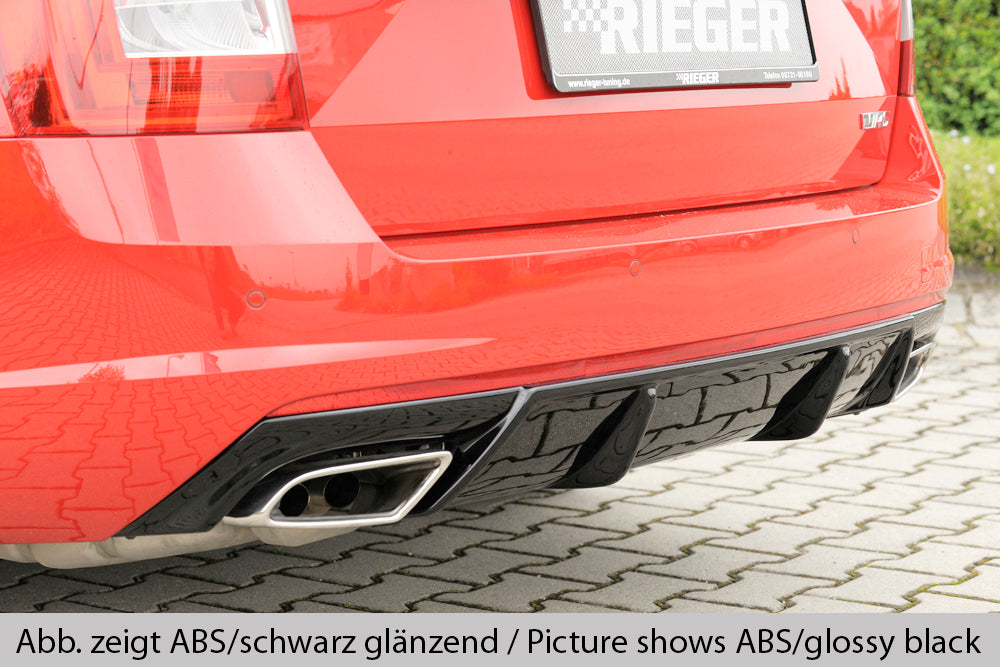 Rieger 00079015 Skoda 5E Octavia RS Rear Diffuser
