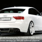 Rieger 00099895 Audi B8 B81 S5 Rear Diffuser for Original Twin Tailpipe Left & Right - Carbon-Look