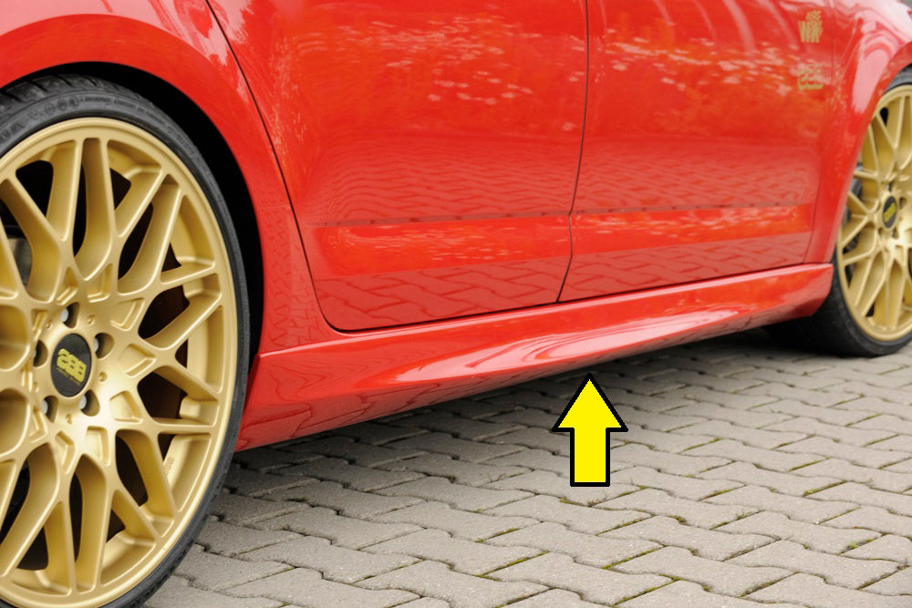 Rieger 00079014 Skoda 5E Right Side Skirt (Octavia RS & Octavia)