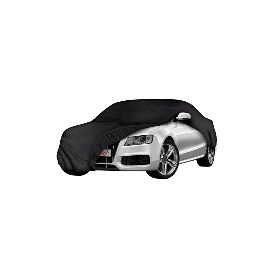 WALSER Indoor Soft 31058 Car cover 3 380x381 cm, Black