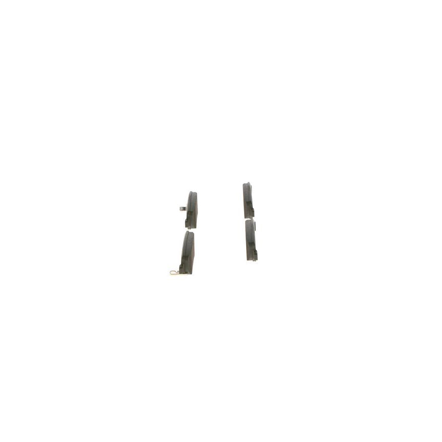 Bosch 0986495218 Brake Pad Set With Acoustic Wear Warning With Mounting Manual BP1516