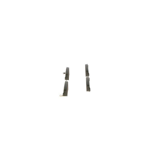 Bosch 0986495218 Brake Pad Set With Acoustic Wear Warning With Mounting Manual BP1516