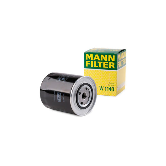 MANN-FILTER W 1140 Oil Filter Spin-on Filter, with one anti-return valve