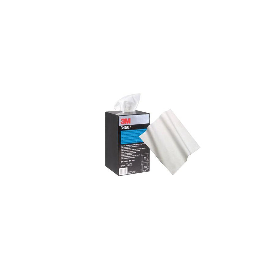 3M 34567 Car cleaning cloths Dispenser Box, Width: 37cm, Material: Leather, Length: 29cm, Quantity: 400