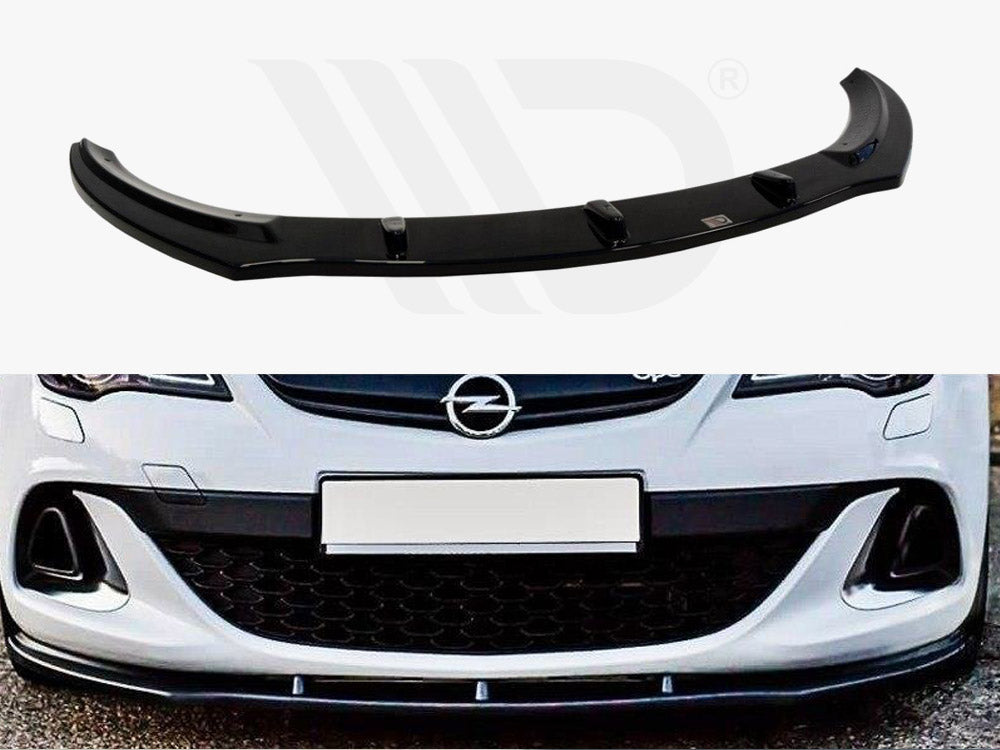 Maxton Design OP-AS-4-OPC-FD1T Front Splitter Opel Astra V.1 | Duco Car Parts UK Car Parts