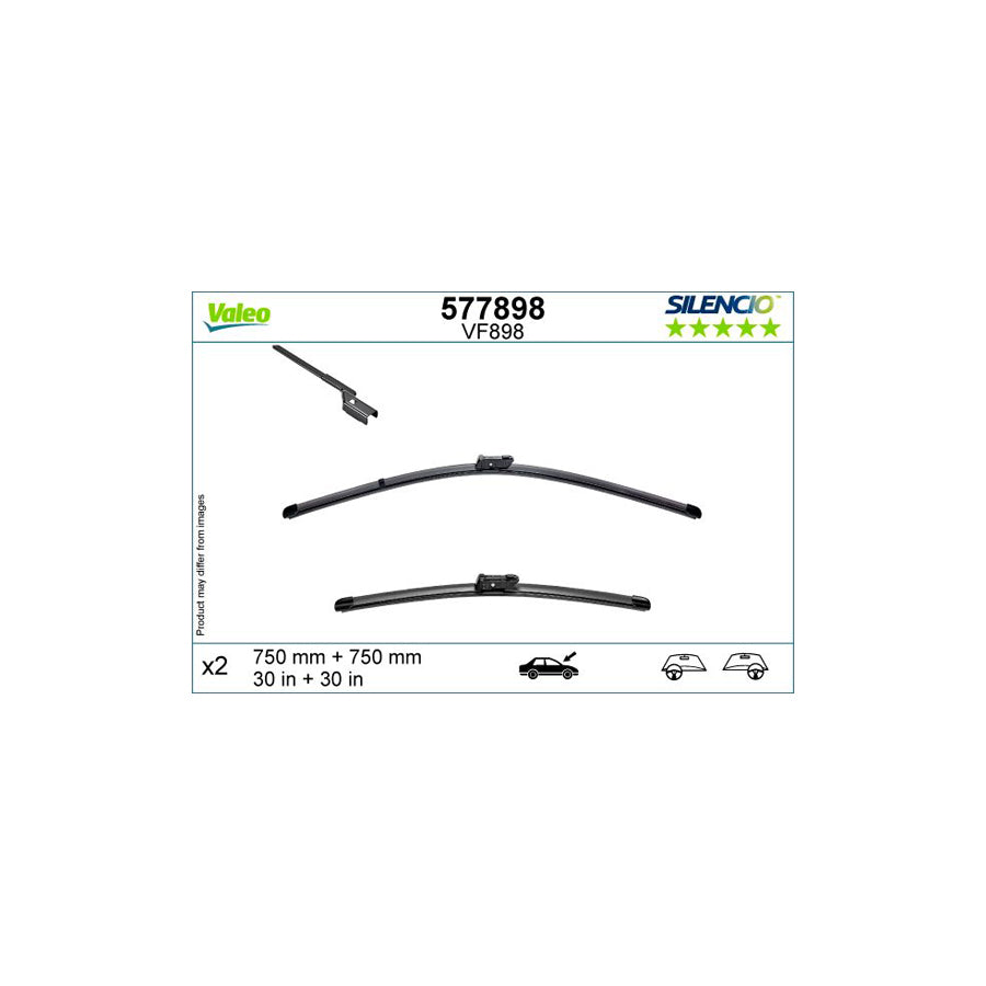 Valeo 577898 Wiper Blade | Duco Car Parts UK Car Parts