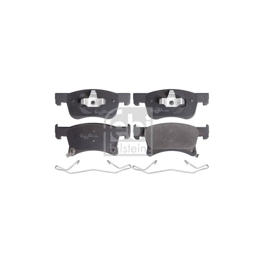 Febi Bilstein 16942 Brake Pad Set Front Axle With Acoustic Wear Warning With Staples