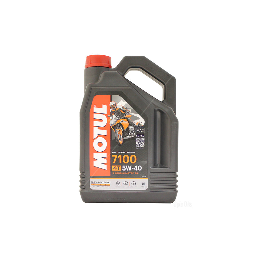 Motul 7100 4T 5w-40 Ester Synthetic Racing Motorcycle Engine Oil 4l