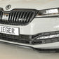 Rieger 00088175 Skoda 3T 3V Superb III Front Splitter - Glossy Black
