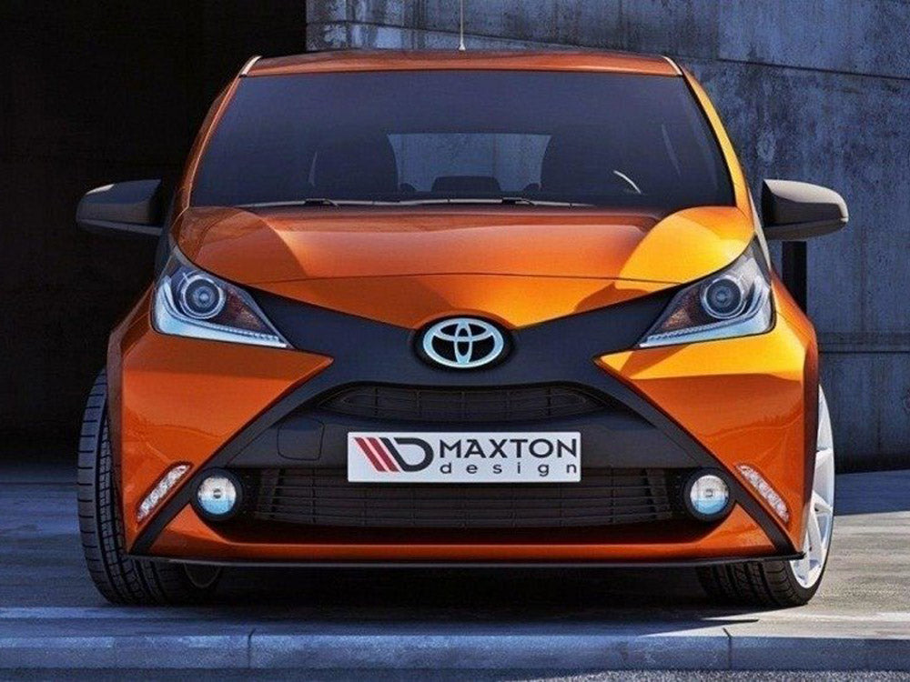 Maxton Design TO-AY-2-FD1T Front Splitter Toyota Aygofits | Duco Car Parts UK Car Parts