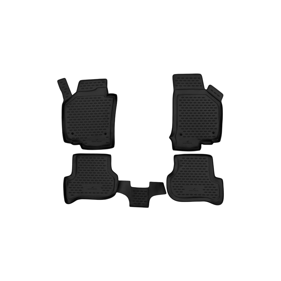 WALSER Tailored, XTR 75115 Floor mat set Front and Rear