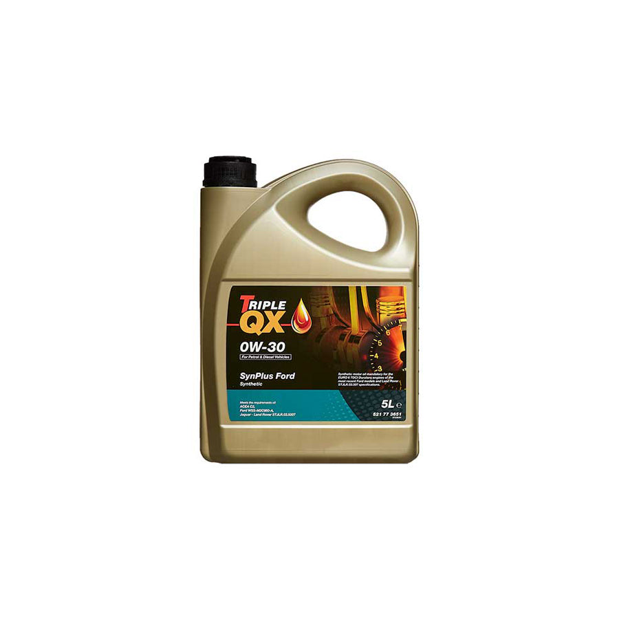 TRIPLE QX SynPlus Engine Oil 0W-30 FS Ford M2C 950A -5Ltr