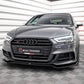 Maxton Design Audi S3 Sportback 8V Facelift Front Splitter V.2
