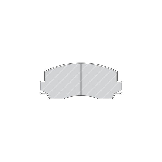 Ferodo Premier Fdb992 Brake Pad Set For Nissan Micra Ii Hatchback K11 Not Prepared For Wear Indicator