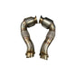 Active Autowerke BMW S63 N63 E70 E71 F85 F86 Sport Cat Downpipe (Inc. X5 50ix, X6 50ix, X5 M & X6 M)
