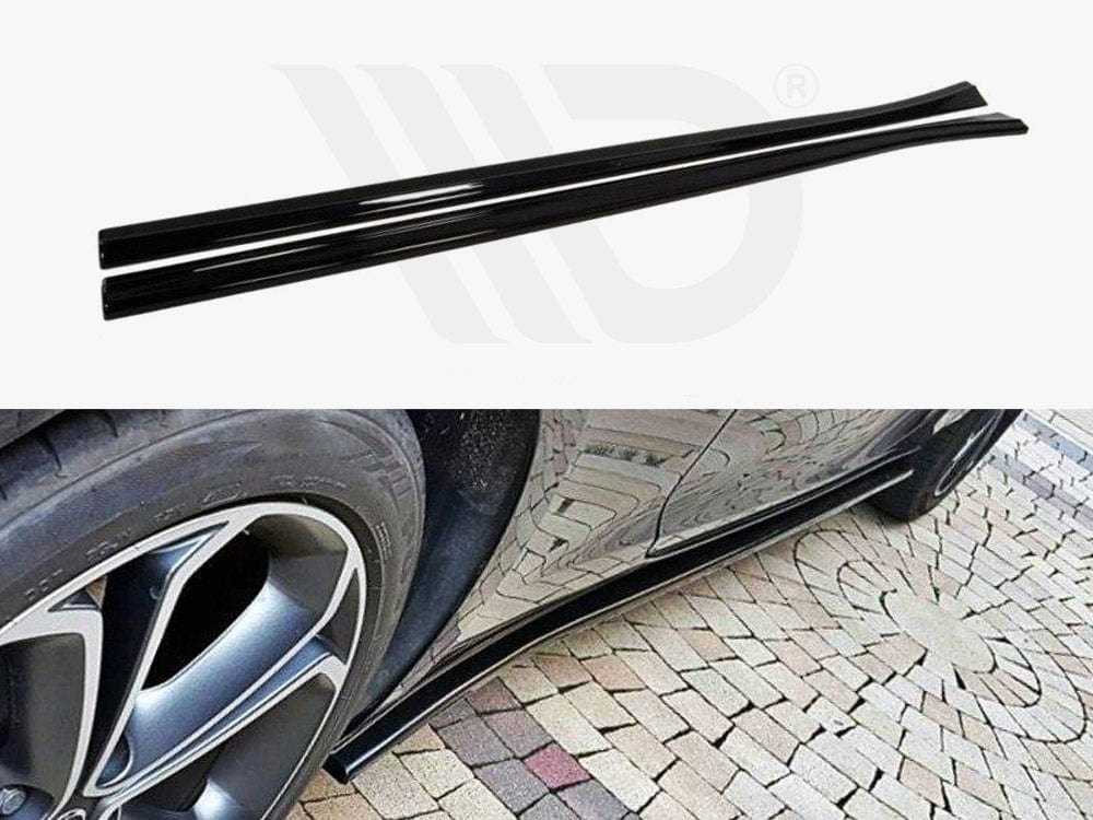 Maxton Design OP-AS-4-GTC-SD1T Side Skirts Diffusers Opel Astra J Gtc | Duco Car Parts UK Car Parts