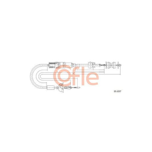 COFLE 1253.2 Throttle Cable for FIAT Uno Hatchback (146) | Duco Car Parts UK Car Parts